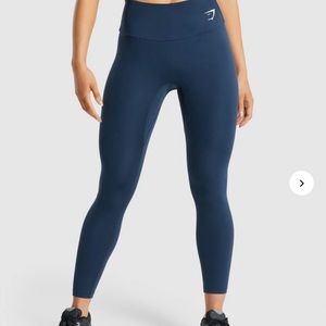Gymshark Training Navy Blue Leggings